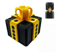 Boîte cadeau surprise « doigt d'honneur », boîte cadeau farceuse - Défi hilarant avec vis et surprise « doigt d'honneur », décoration de table interactive avec gag surprise pour Noël