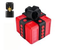 Boîte cadeau surprise « doigt d'honneur », boîte cadeau farceuse - Défi hilarant avec vis et surprise « doigt d'honneur », décoration de table interactive avec gag surprise pour Noël