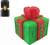 Boîte cadeau surprise « doigt d'honneur », boîte cadeau farceuse - Défi hilarant avec vis et surprise « doigt d'honneur », décoration de table interactive avec gag surprise pour Noël