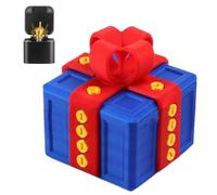 Boîte cadeau surprise « doigt d'honneur », boîte cadeau farceuse - Défi hilarant avec vis et surprise « doigt d'honneur », décoration de table interactive avec gag surprise pour Noël (J)