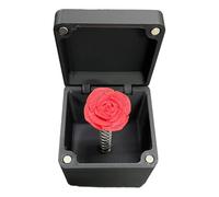 Boîte cadeau surprise en forme de rose 3D dans un étui surprise pour femme, petite amie, Saint-Valentin, Noël