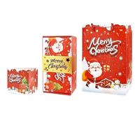 Boîte cadeau surprise explosion, boîte cadeau surprise de Noël, boîtes cadeaux explosion, enveloppes rouges pliantes uniques pour anniversaire, Saint-Valentin, demande en mariage