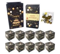 Boîte cadeau surprise explosion, boîtes cadeaux pour argent liquide, façons amusantes et créatives de donner de l'argent, un anniversaire, la Saint-Valentin