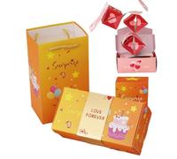 Boîte cadeau surprise explosion, tirelire surprise pour la Saint-Valentin, cadeaux uniques pour la Saint-Valentin, boîte à explosion pour boîte en espèces