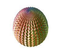 Boîte cadeau unique en forme d'œufs avec espace de rangement caché pour petits trésors et décorations décoratives