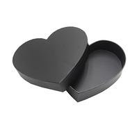 Boîte cadeau vide en carton à remplir avec inscription « I Love You » pour la Saint-Valentin Noir