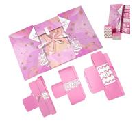 Boîte Calendrier De L'Avent De Noël,Décorations de Noël Réutilisables à 24 Cases | Boîte À Remplir Pour Cadeaux De Fête Faits Main - Pour Anniversaire Mariage Adultes Amis Famille Fêtes Cadeaux