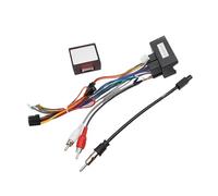 Boîte Canbus RP5-VW-001 Compatible pour VW Golf 5/6/Polo/Passat/Jetta/Tigua, câble d'alimentation à 16 broches, autoradio multimédia Android