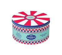 Boîte Cariddi avec Biscuits assortis: Ricci aux Amandes, Ricci à la Pistache et Praline aux noix de coco 120 gr