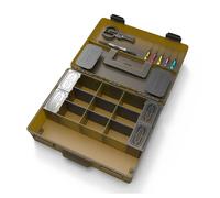 Korum Mega Blox Fully Loaded Tackle Box Doré