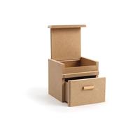 Boite Carree, Un Tiroir 85x80x80