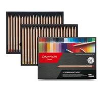 Boîte carton de 40 crayons de couleurs LUMINANCE 6901® - Caran d'Ache