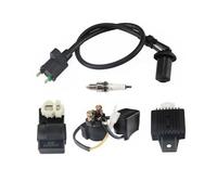 Boîte CDI Module d'allumage Bobine D'allumage AC 6 Broches CDI Régulateur Redresseur Relais Kit pour VTT Dirt Bike Gokart 50cc 1250cc 150cc Moteur ATV