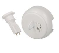 Boite centre DCL saillie + piton + douille E27 EUR'OHM 53098