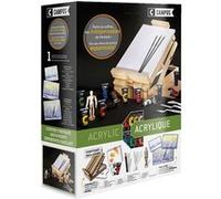 Boite chevalet Campus by Raphaël - 12 tubes x 21 ml - Initiation Multicolore G