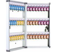 Boîte clé, Armoire clé à Montage Mural avec Serrure et étiquette de clé, Porte-Organisation de la boîte de Rangement clé, pour la Maison, Le Bureau, l'école, l'hôtel, Les Affaires, l'immobilier