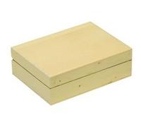 Boite coffret en bois - 200x150x65mm - Graine créative G