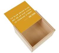 Boite Coffret en Bois - Fabulous - Abbe Pierre Echec Courage Citation (11 x 11 x 3,5 cm) Multicolore G