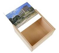 Boite Coffret en Bois - Fabulous - Alfred Sisley L'Aqueduc de Marly (11 x 11 x 3,5 cm) Multicolore