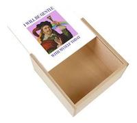 Boite Coffret en Bois - Fabulous - Be Gentle with Myself Today (11 x 11 x 3,5 cm) Multicolore