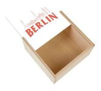 Boite Coffret en Bois - Fabulous - Berlin Minimalist (11 x 11 x 3,5 cm) Multicolore