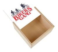 Boite Coffret en Bois - Fabulous - Bikers Gang - Stranger things (11 x 11 x 3,5 cm) Multicolore G