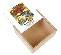 Boite Coffret en Bois - Fabulous - Blood of the Vampire Cinéma Vintage (11 x 11 x 3,5 cm) Multicolore