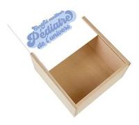Boite Coffret en Bois - Fabulous - Certifié meilleur Pediatre de l'univers (11 x 11 x 3,5 cm) Multicolore G