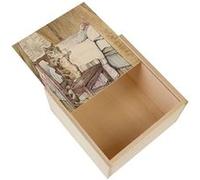 Boite Coffret en Bois - Fabulous - Chat Tasse de The Beatrice Potter (11 x 11 x 3,5 cm) Multicolore G