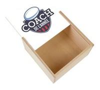 Boite Coffret en Bois - Fabulous - Coach de l'année Rugby (11 x 11 x 3,5 cm) Multicolore G