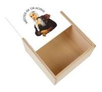 Boite Coffret en Bois - Fabulous - Daernys - Mona Lisa (11 x 11 x 3,5 cm) Multicolore G
