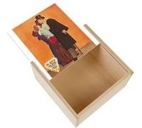 Boite Coffret en Bois - Fabulous - Docteur Jekyll and Mister Hyde Cinéma Vintage 1 (11 x 11 x 3,5 cm) Multicolore G