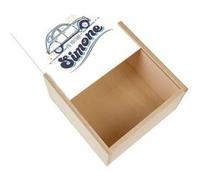 Boite Coffret en Bois - Fabulous - En voiture Simone (11 x 11 x 3,5 cm) Multicolore G