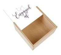 Boite Coffret en Bois - Fabulous - Engaged af (11 x 11 x 3,5 cm) Multicolore