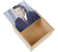 Boite Coffret en Bois - Fabulous - Fernandel Acteur Francais (11 x 11 x 3,5 cm) Multicolore G