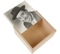 Boite Coffret en Bois - Fabulous - Fernandel Affiche Noir & Blanc (11 x 11 x 3,5 cm) Multicolore G