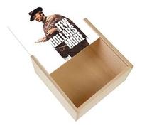 Boite Coffret en Bois - Fabulous - For a Few Dollars More Clint Eastwood (11 x 11 x 3,5 cm) Multicolore G