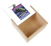 Boite Coffret en Bois - Fabulous - Freakin Love Pelicans (11 x 11 x 3,5 cm) Multicolore G