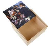 Boite Coffret en Bois - Fabulous - Gustave Courbet Trellis (11 x 11 x 3,5 cm) Multicolore G