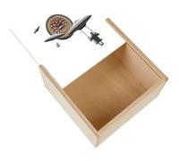 Boite Coffret en Bois - Fabulous - Invasion Extraterrestre (11 x 11 x 3,5 cm) Multicolore G