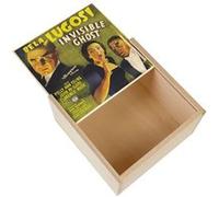 Boite Coffret en Bois - Fabulous - Invisible Ghost Cinéma Vintage (11 x 11 x 3,5 cm) Multicolore G
