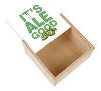 Boite Coffret en Bois - Fabulous - IPA It's Ale Good (11 x 11 x 3,5 cm) Multicolore G
