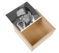 Boite Coffret en Bois - Fabulous - Jacques Chirac Swag Cigarette (11 x 11 x 3,5 cm) Multicolore