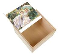 Boite Coffret en Bois - Fabulous - John Singer Sargent Simplon Pass The Tease (11 x 11 x 3,5 cm) Multicolore G
