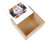 Boite Coffret en Bois - Fabulous - J'peux Pas J'ai Manga Juuzou Tokyo Ghoul (11 x 11 x 3,5 cm) Multicolore