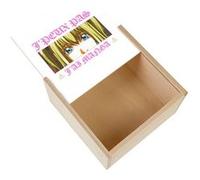 Boite Coffret en Bois - Fabulous - J'peux Pas J'ai Manga Misa Death Note (11 x 11 x 3,5 cm) Multicolore G