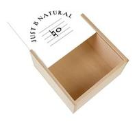 Boite Coffret en Bois - Fabulous - Just B natural (11 x 11 x 3,5 cm) Multicolore G