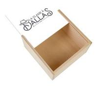 Boite Coffret en Bois - Fabulous - La Classe à Dallas (11 x 11 x 3,5 cm) Multicolore G