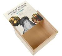 Boite Coffret en Bois - Fabulous - La Force Naît par Violence et Meurt par Liberté Da Vinci (11 x 11 x 3,5 cm) Multicolore G