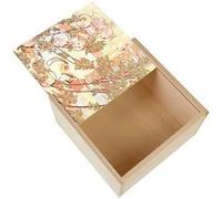Boite Coffret en Bois - Fabulous - Le Coffre Volant Les Contes d'Andersen (11 x 11 x 3,5 cm) Multicolore